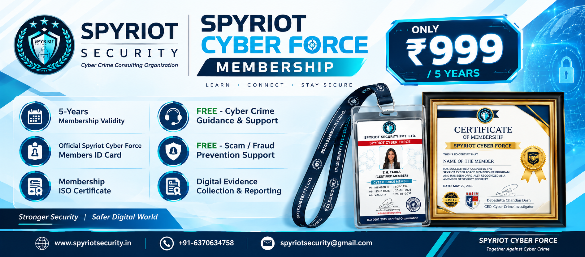 Spyriot Cyber Force Membership