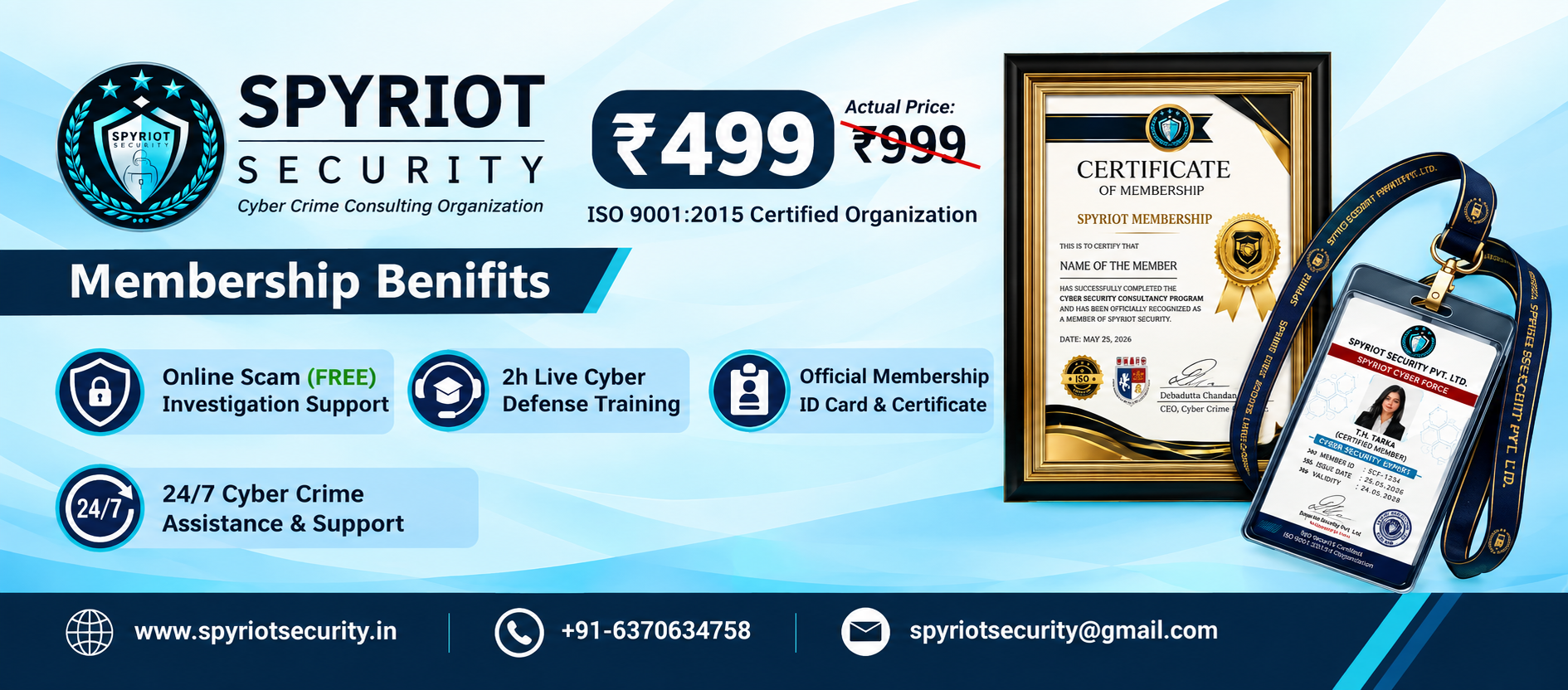 Basic Spyriot Membership